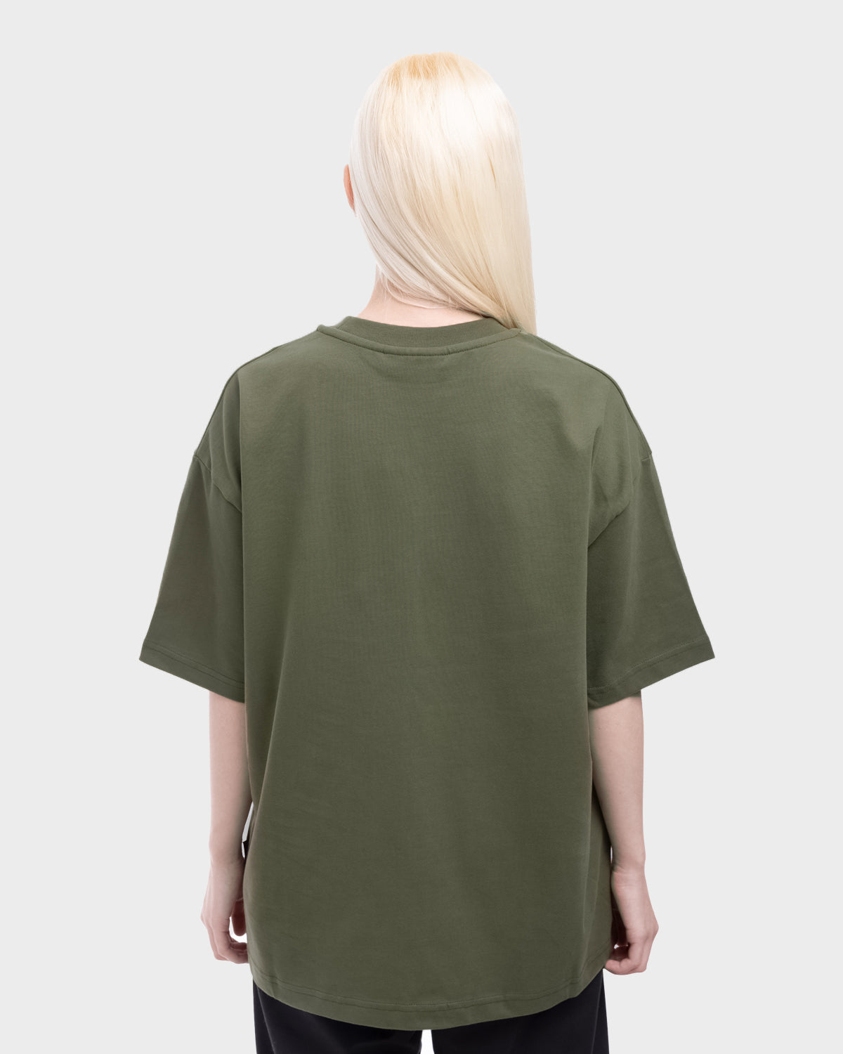 Oversized Tee Military
