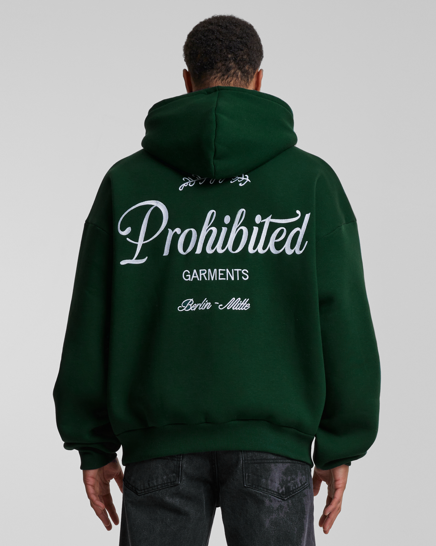 PB Garment Hoodie British Racing Green