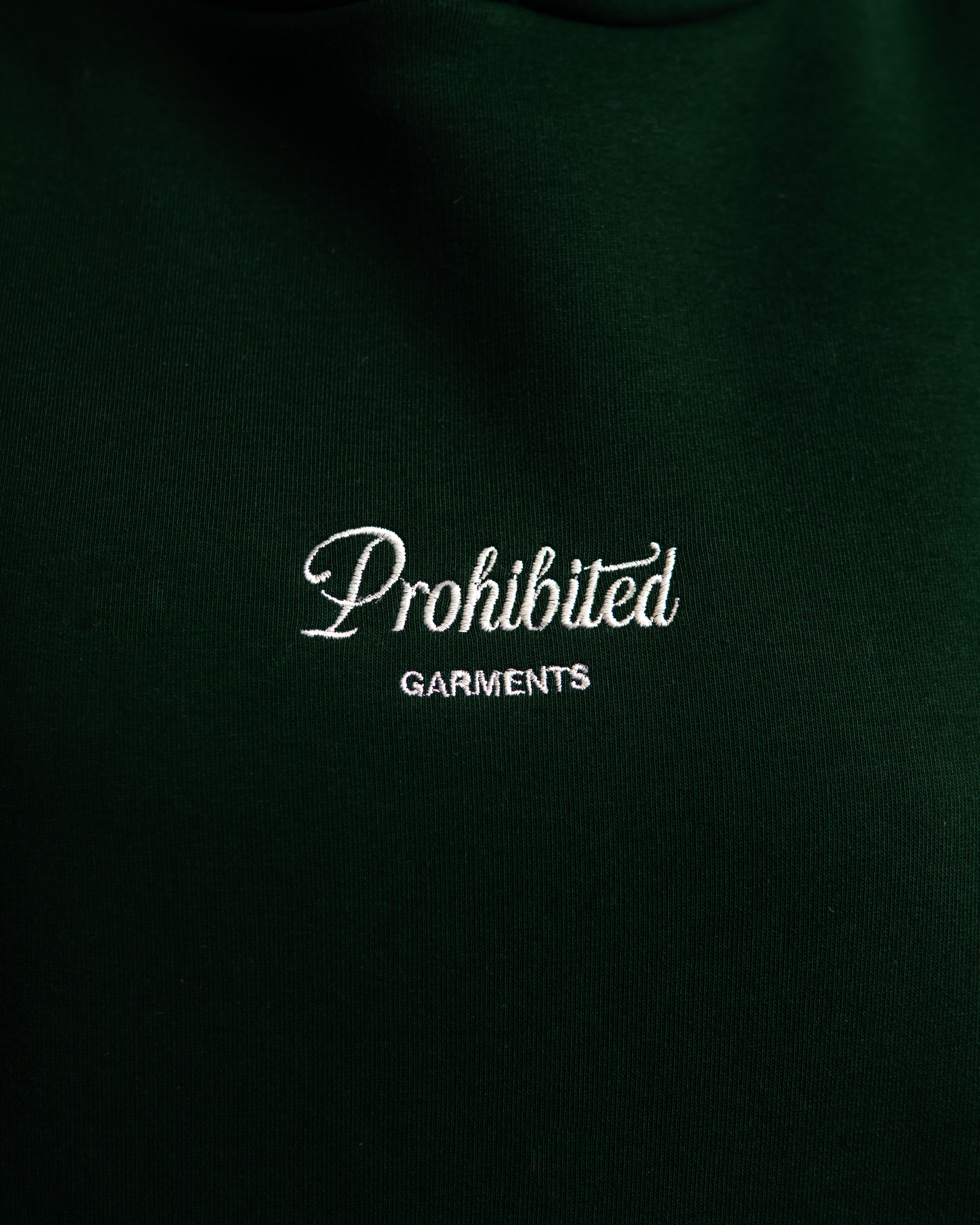 PB Garment Hoodie British Racing Green