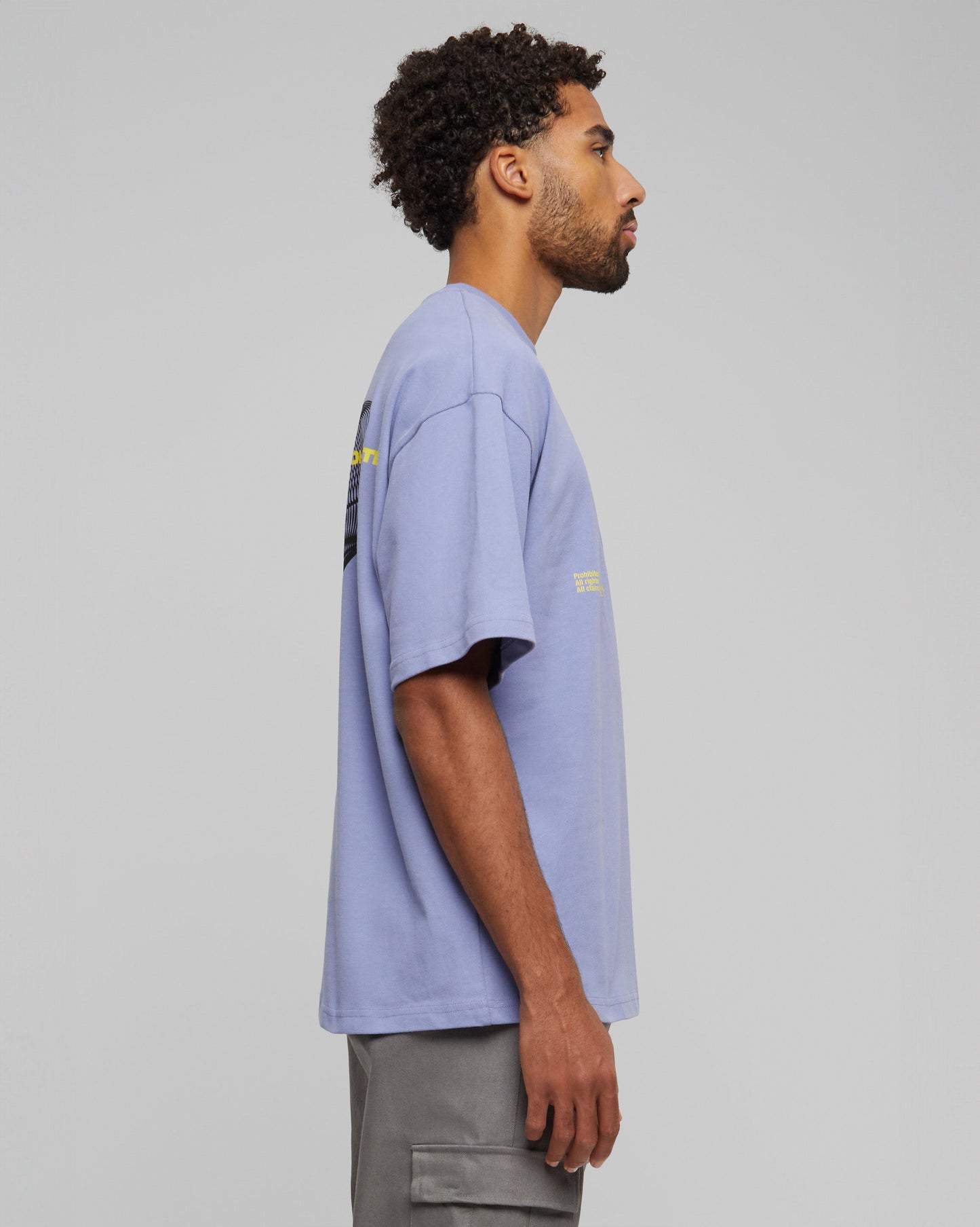 Abstract Tee Purple