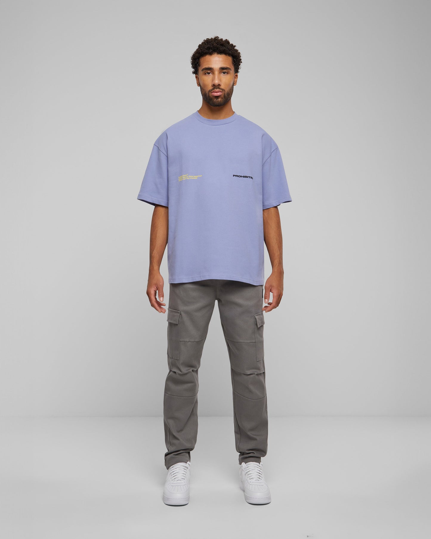 Abstract Tee Purple