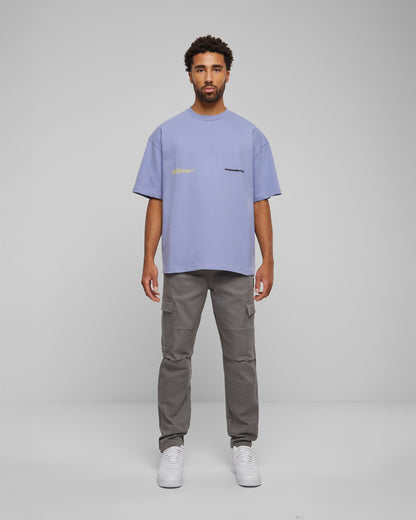 Abstract Tee Purple