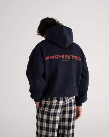 10119 Hoodie Deep Blue