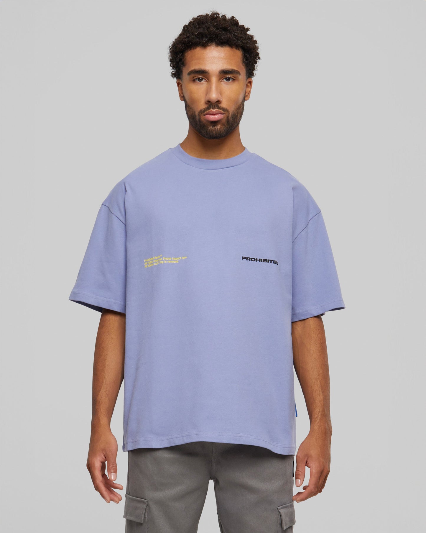 Abstract Tee Purple