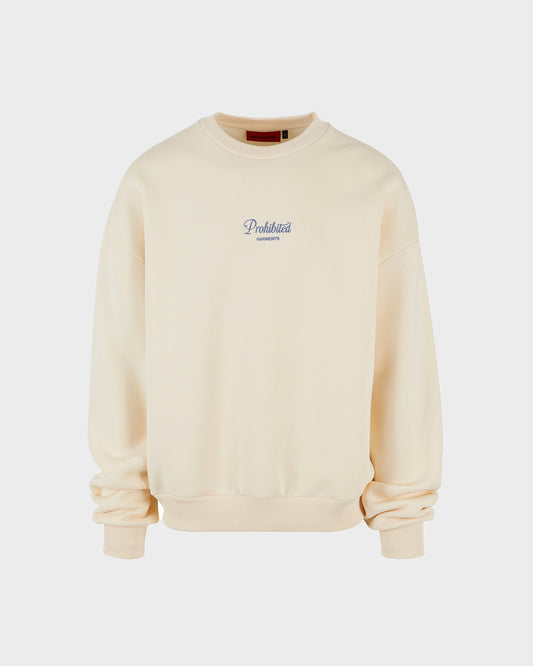 PB Garment Crew Neck Cream