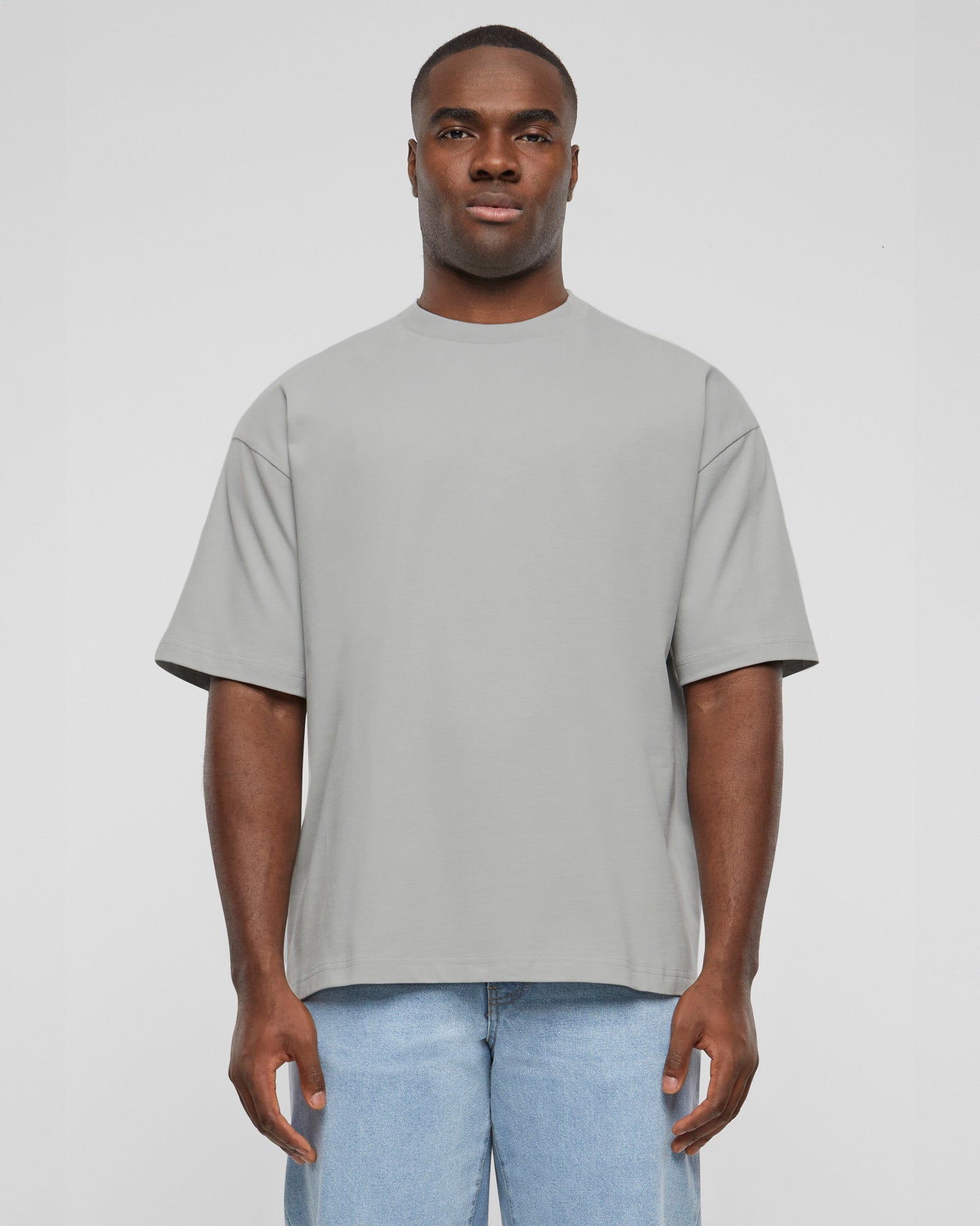 Oversized Tee Light-Grey
