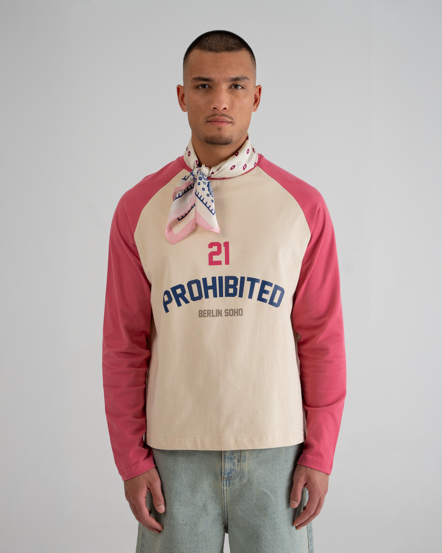 21 Longsleeve Vintage Red
