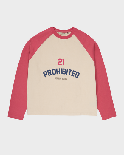 21 Longsleeve Vintage Red