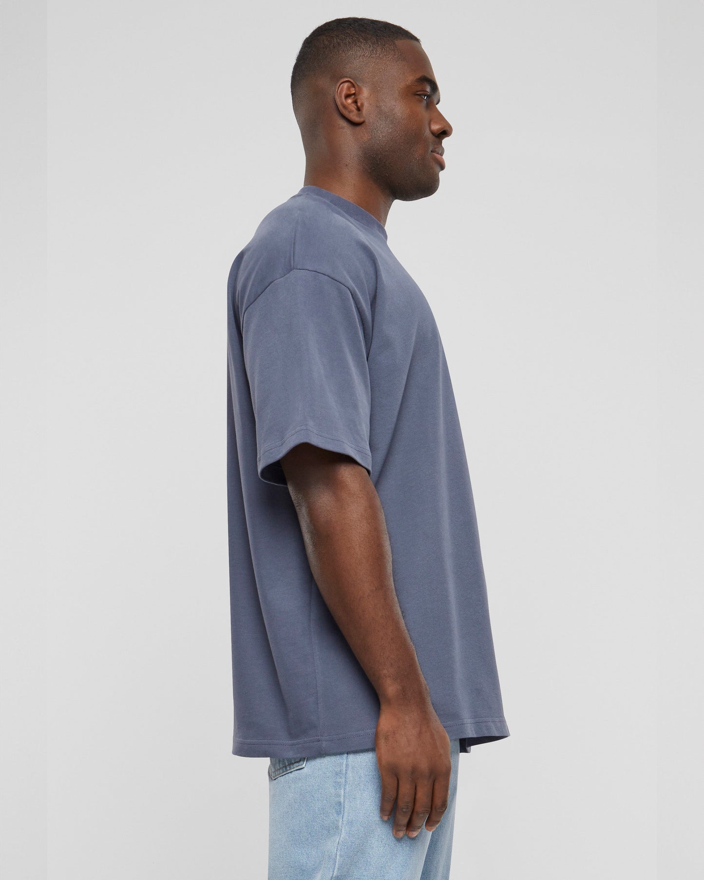 Oversized Tee | Steel Grey