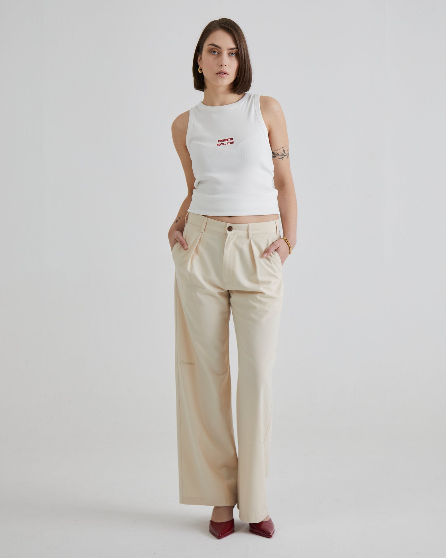 SC Tank Top Off-White