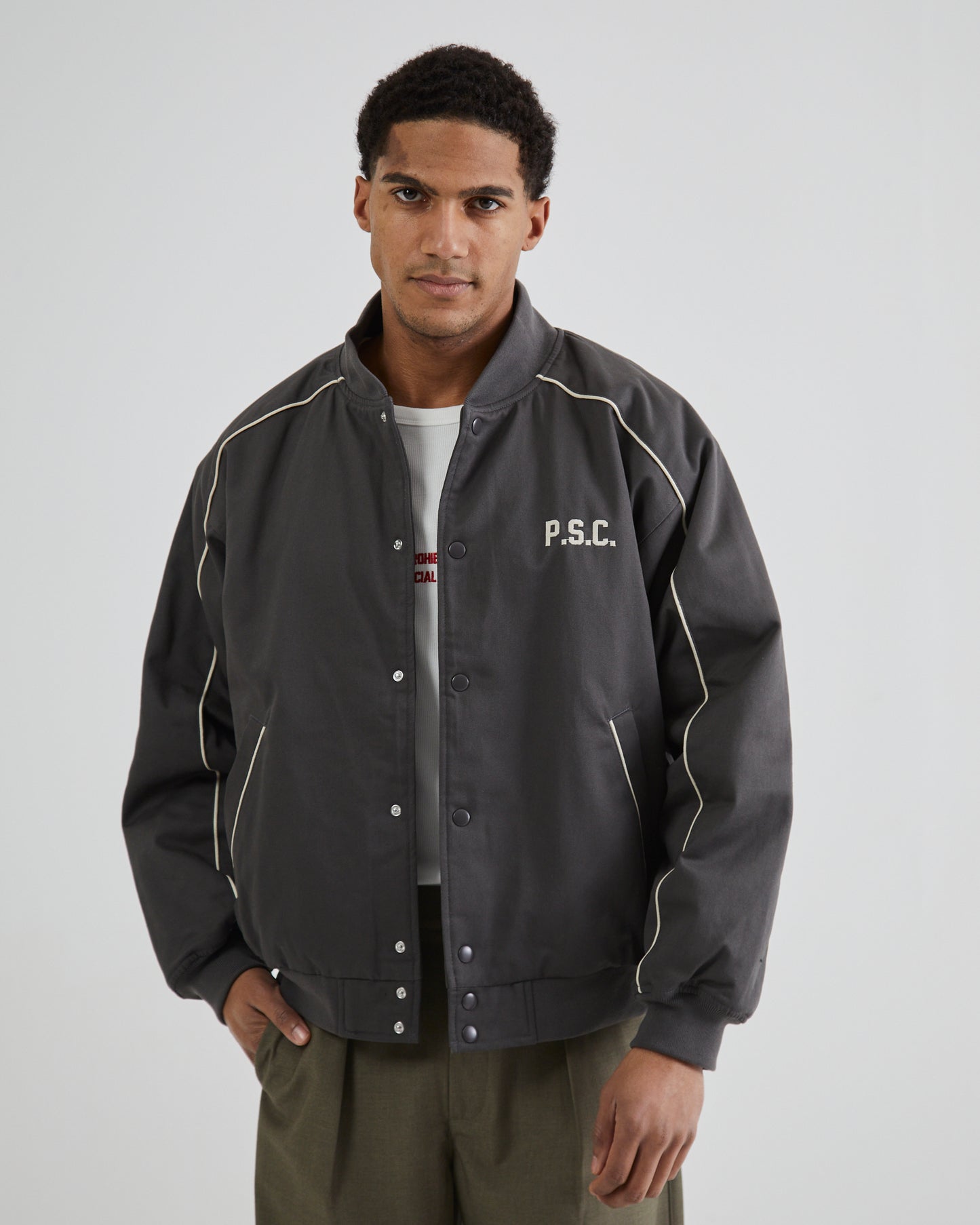 SC Stadium Jacket Iron Grey