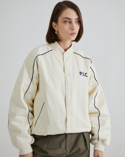 SC Stadium Jacket Ivory