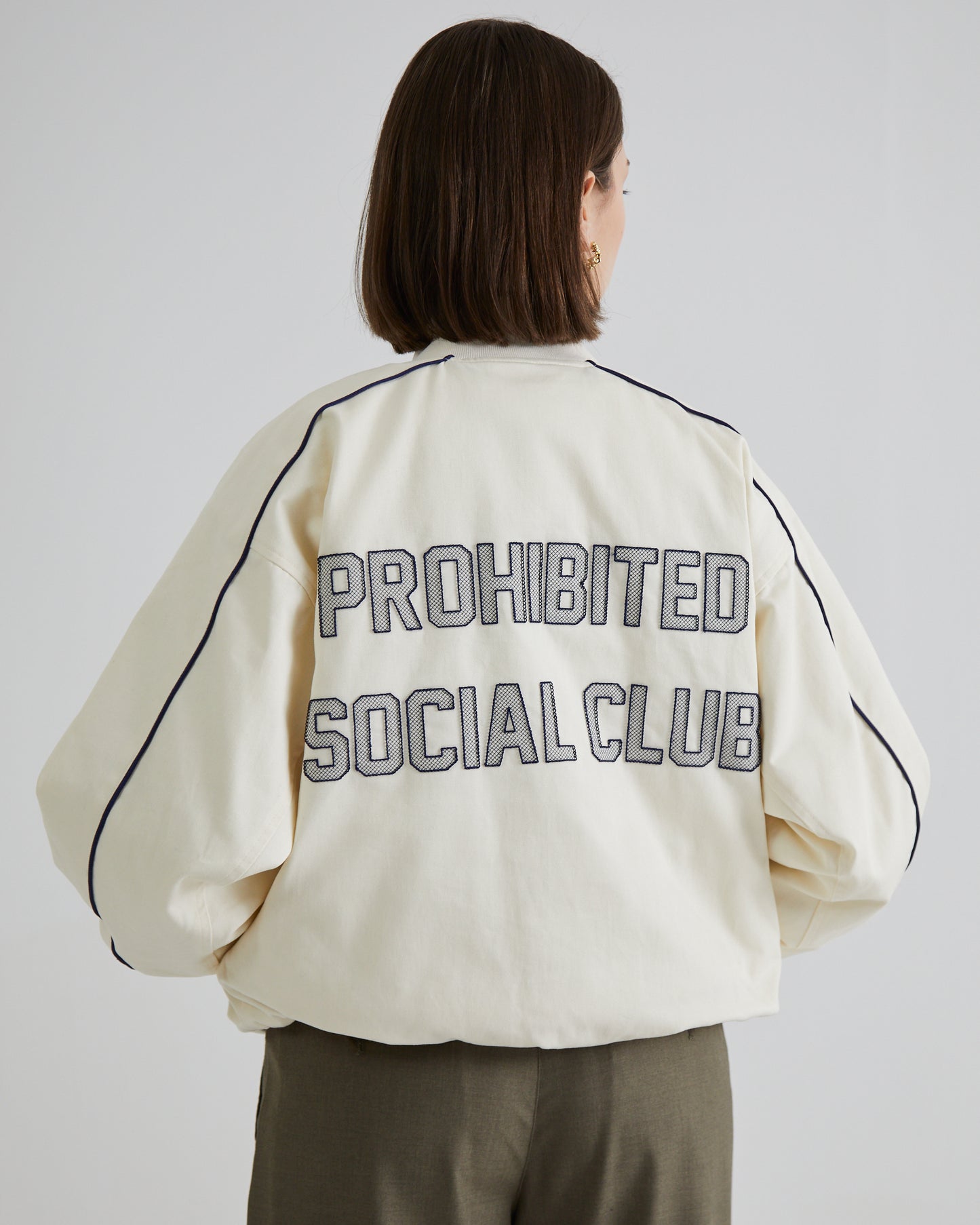 SC Stadium Jacket Ivory