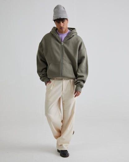 SC Zip-Hoodie Khaki