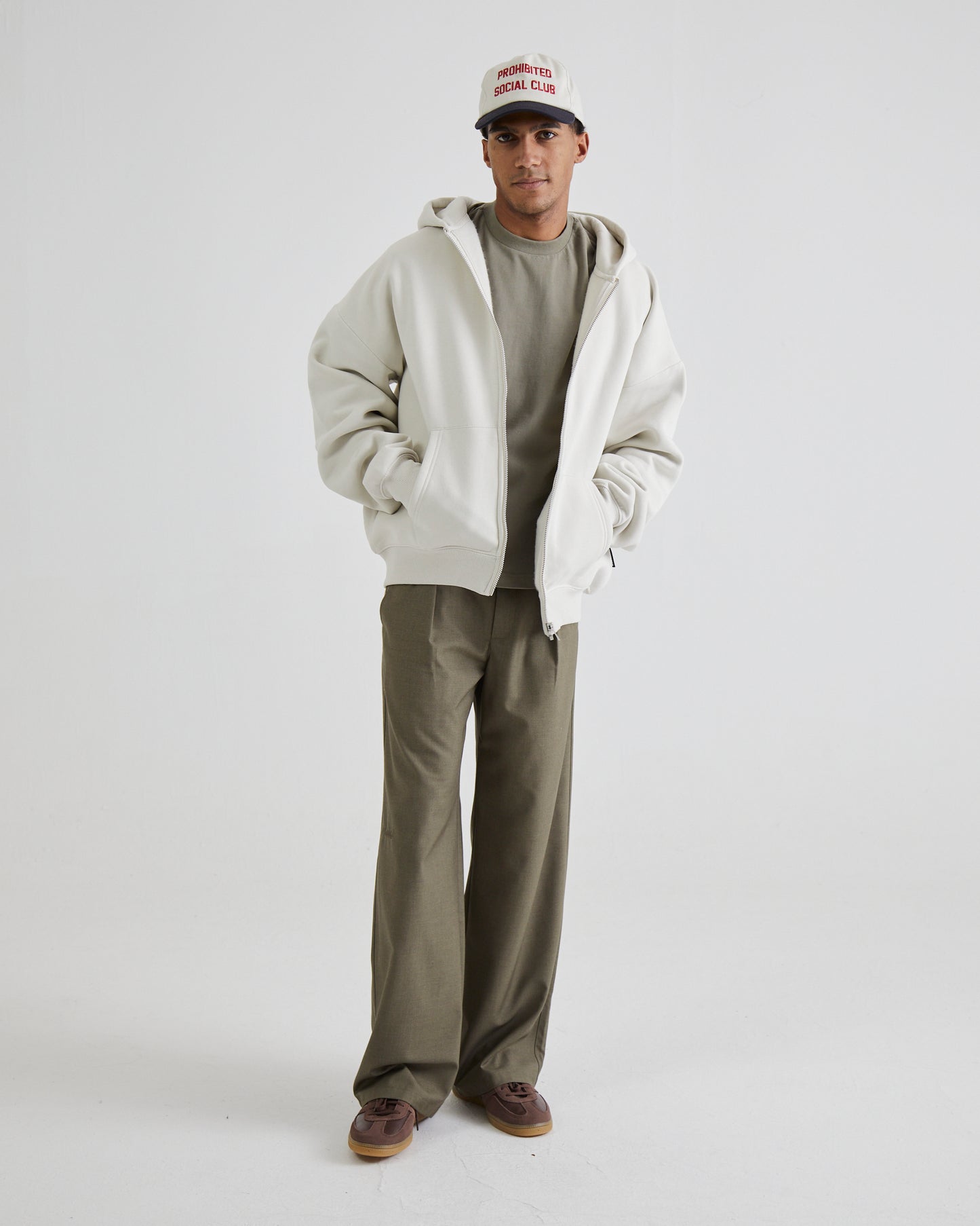 SC Zip-Hoodie Vanilla