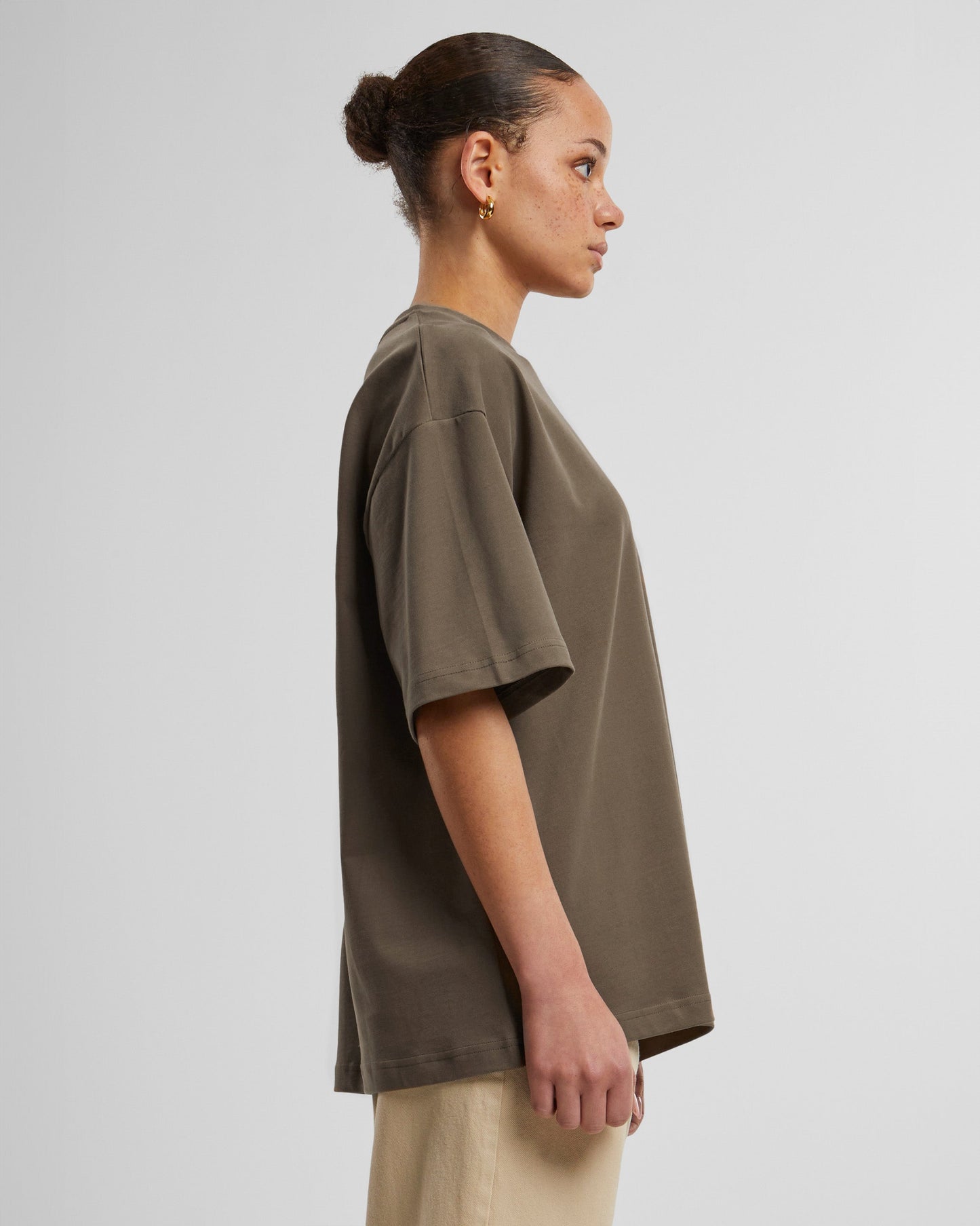 Oversized Tee | Mokka (SW)