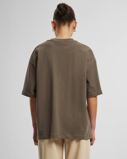 Oversized Tee | Mokka (SW)