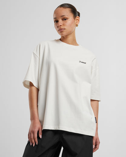10119 Tee Embroidery White