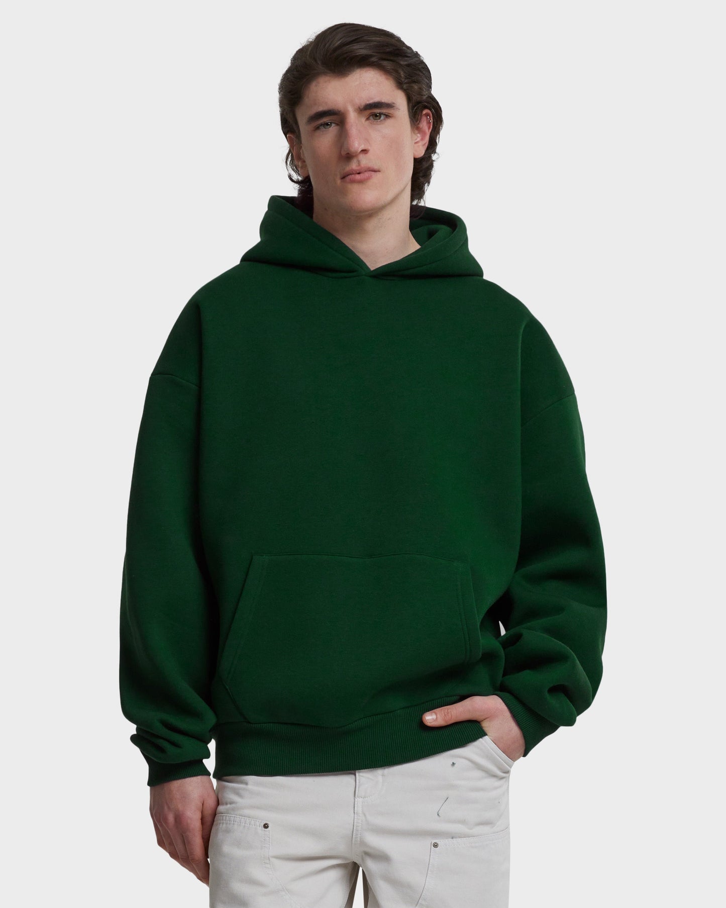 Oversized Hoodie British Racing Green