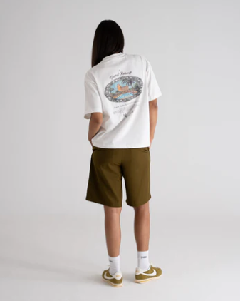 Pleated Shorts Green