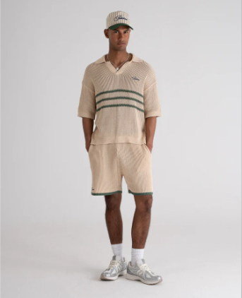 Resort Knitted Shorts Green