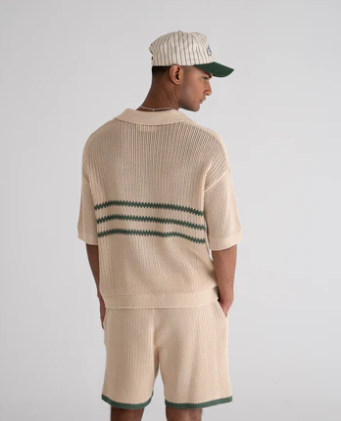 Resort Knitted Shorts Green