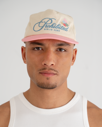Bohemian Contrast Cap Rose