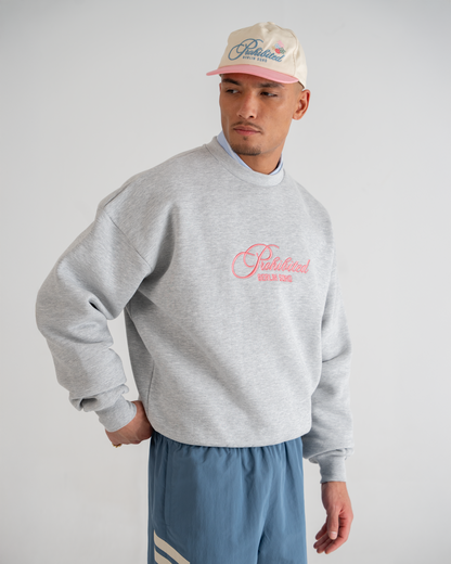 Bohemian Crew Neck Grey Melange