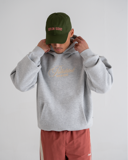 Bohemian Hoodie Grey Melange