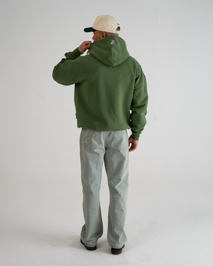 Bohemian Hoodie Vintage Green