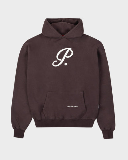 Brixton Hoodie Brown