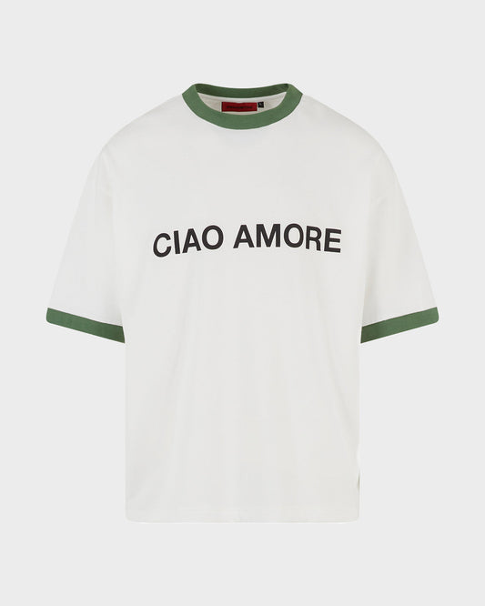 Contrast Tee Green