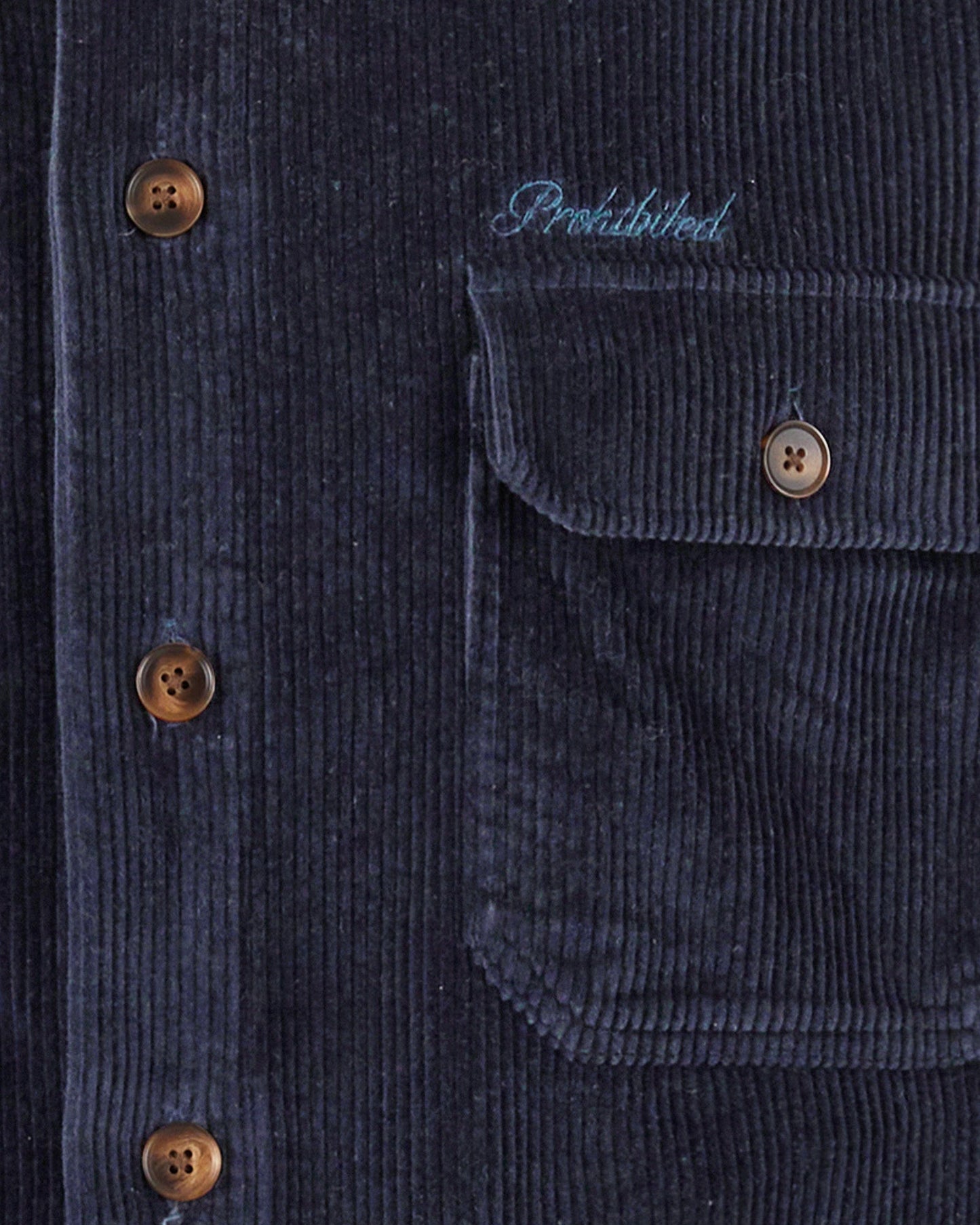 Corduroy Overshirt Navy