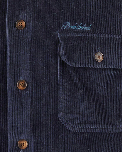 Corduroy Overshirt Navy