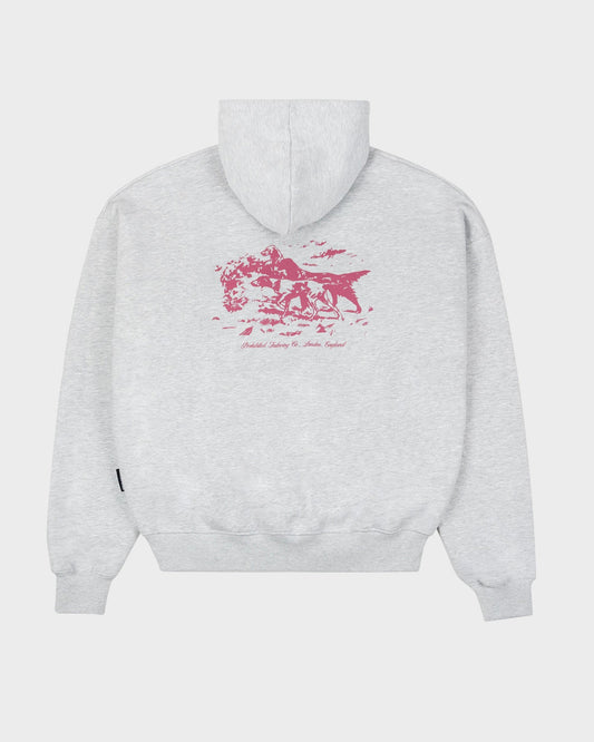 Drift Hunt Hoodie Grey Melange