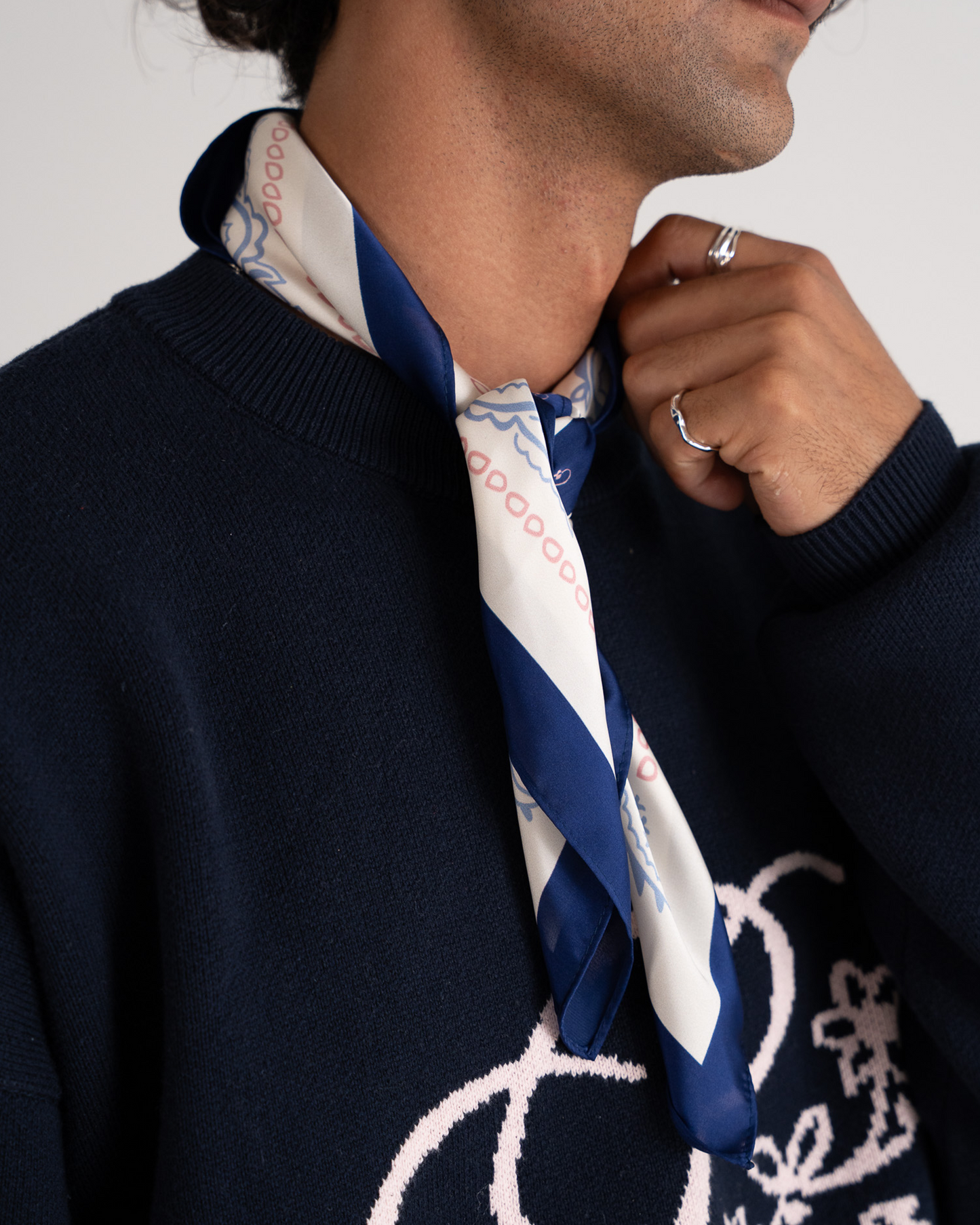 Escapism Scarf Navy