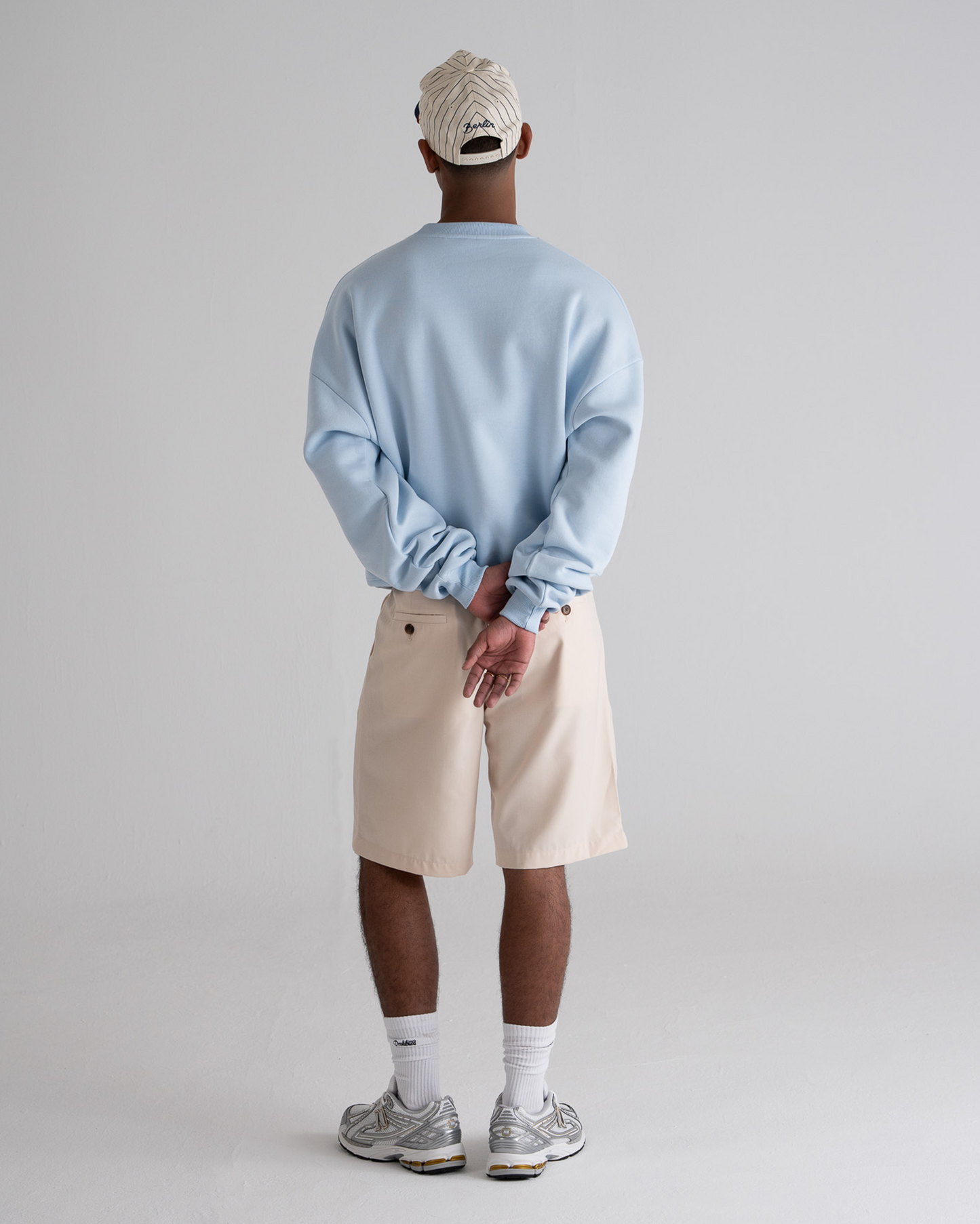 Five-Star Crew Neck Blue