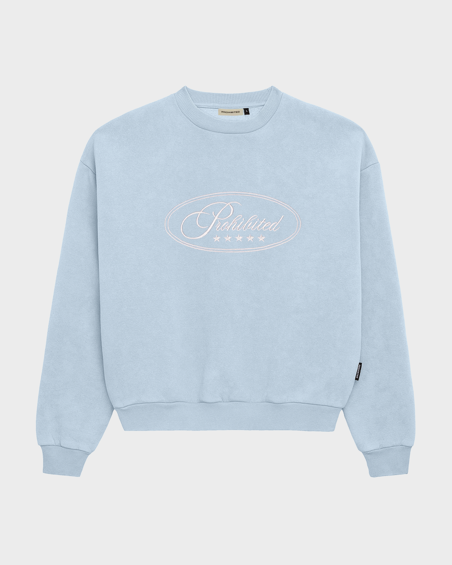 Five-Star Crew Neck Blue