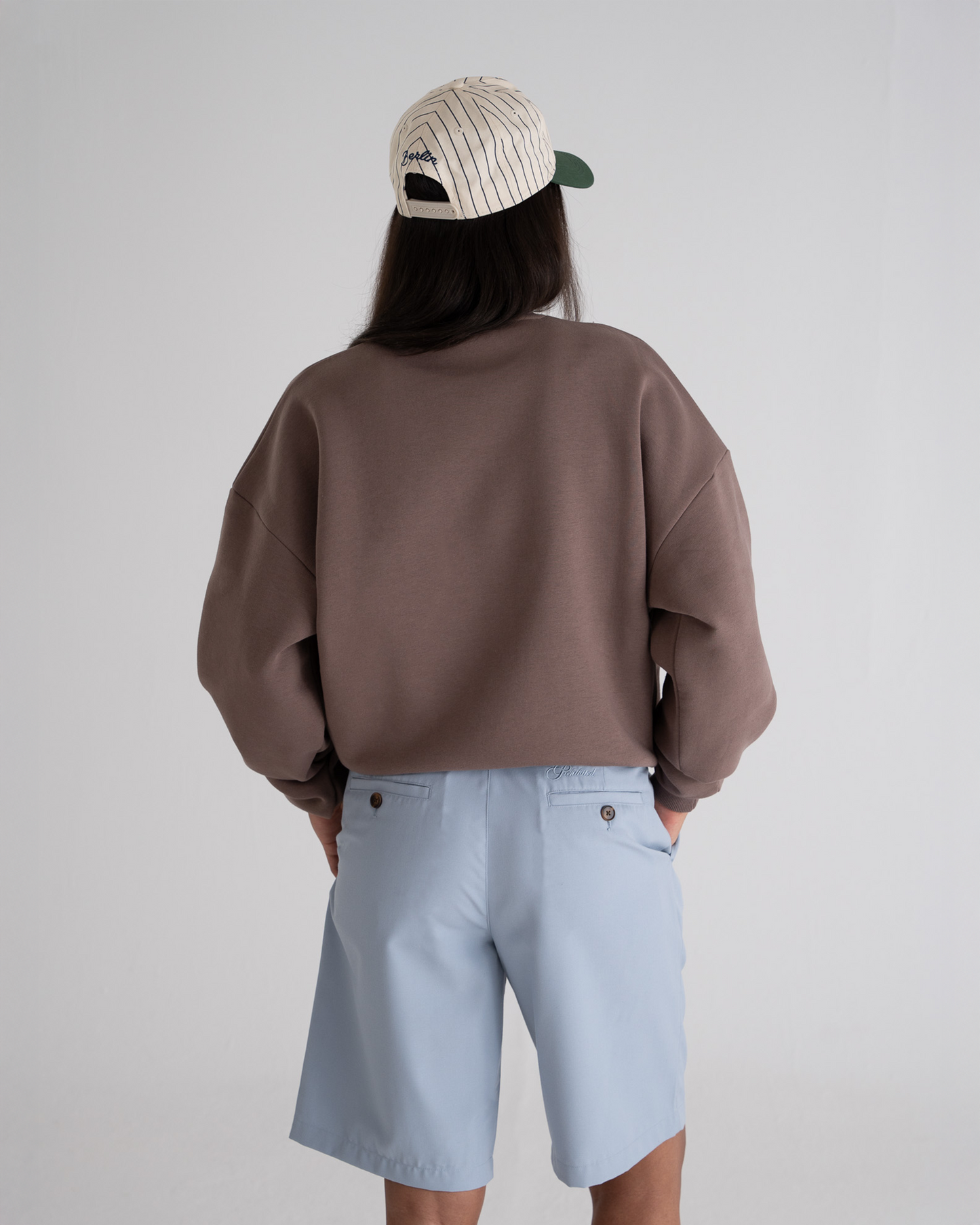 Five-Star Crew Neck Grey