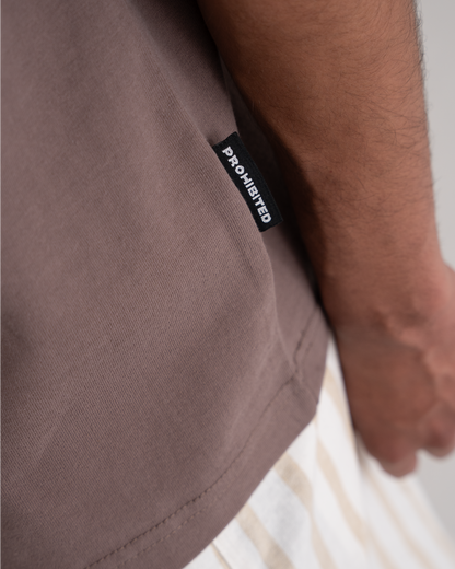 Five-Star Tee Grey