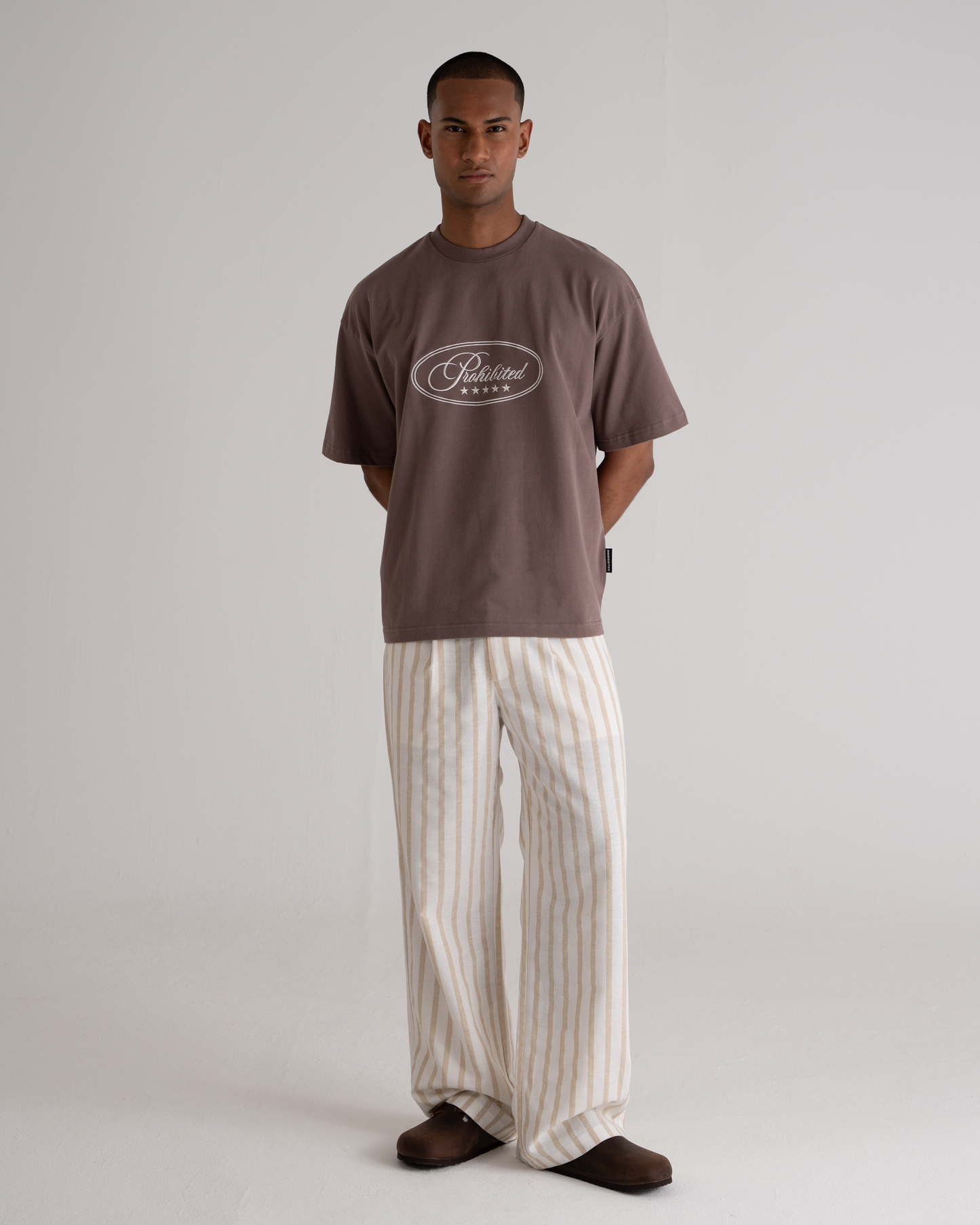 Five-Star Tee Grey