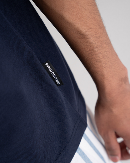 Grand Match Tennis Tee Navy