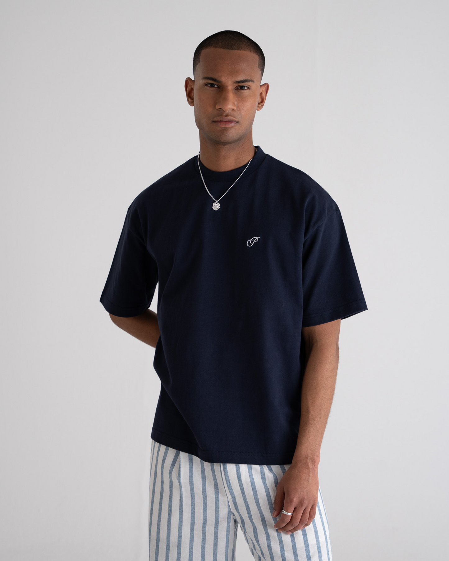 Grand Match Tennis Tee Navy