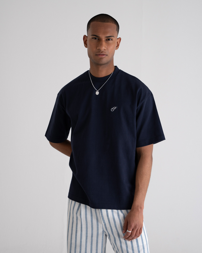 Grand Match Tennis Tee Navy