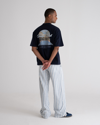 Grand Match Tennis Tee Navy