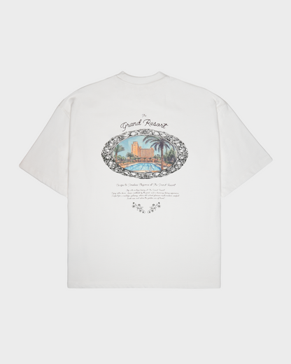 Grand Pool Tee Off-White