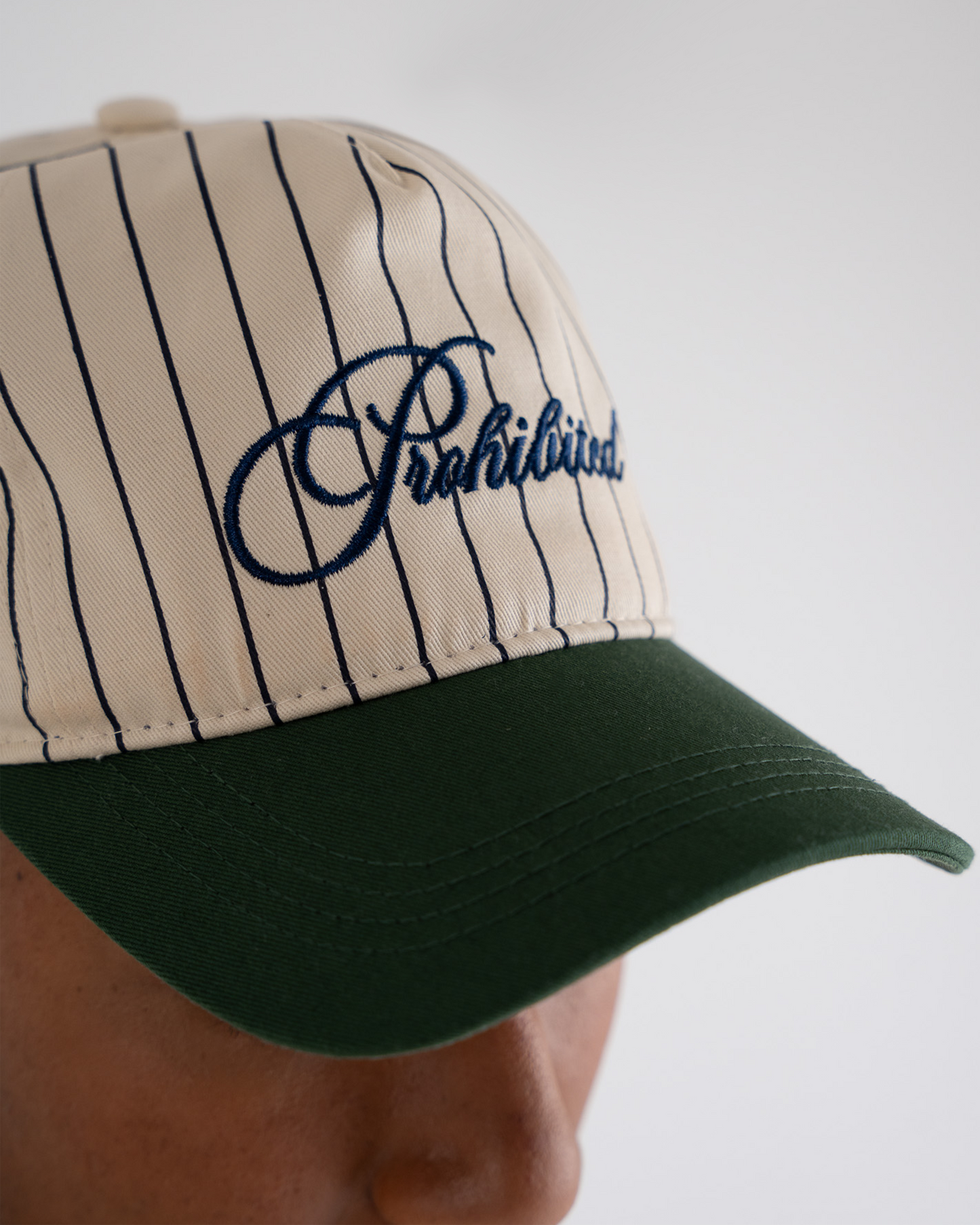 Grand Resort Pinstripe Cap Green