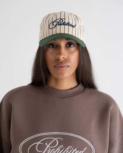 Grand Resort Pinstripe Cap Green