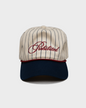 Grand Resort Pinstripe Cap Navy