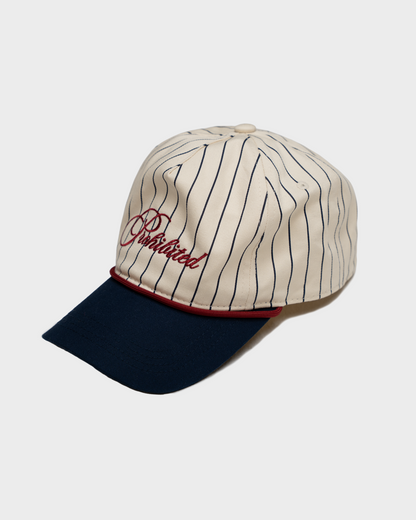 Grand Resort Pinstripe Cap Navy